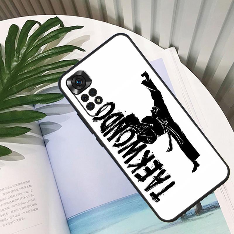 Чехол Funda Kung Fu Taekwondo Karate для Xiaomi Redmi Note 14 10 11 12 13 15 Pro Plus Чехол для Redmi 15 15C 14C 12C 10C 13C