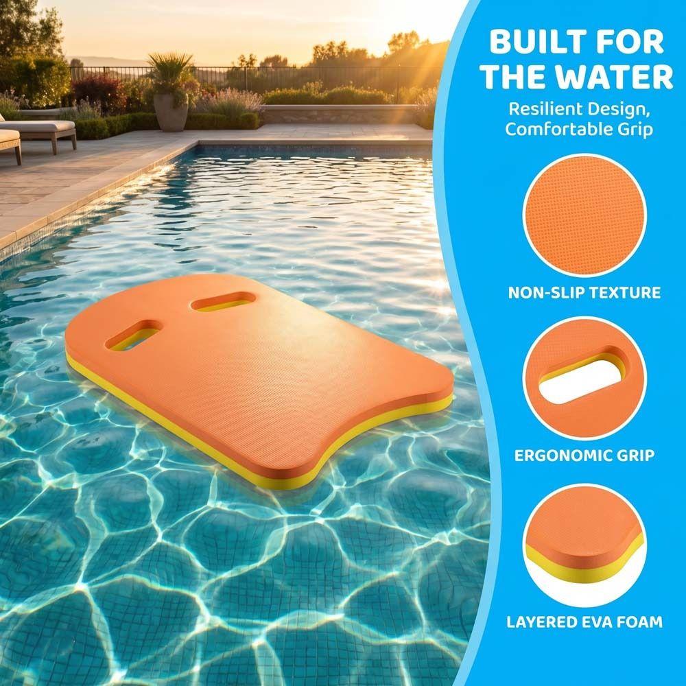 Floating Plate EVA Swimming Board Lightweight Cartoon Plate Surf Kids Swimming Kickboard Adults