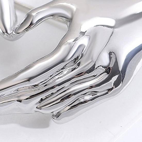 Креативная брошь «Руки в сердце», простая элегантная булавка для свитера в стиле ретро, значок с лацканами для костюма, аксессуары для пальто