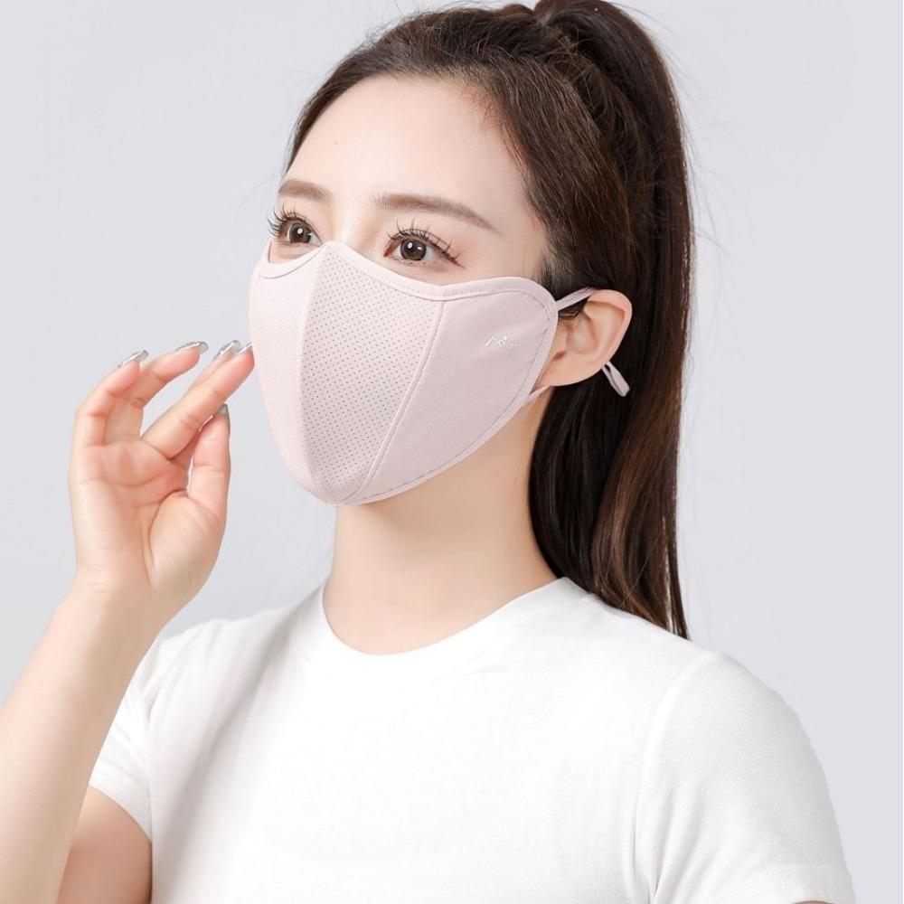Anti-UV Ice Silk Mask Breathable Riding Face Mask Face Cover Scarf Protect The Corners of The Eyes
