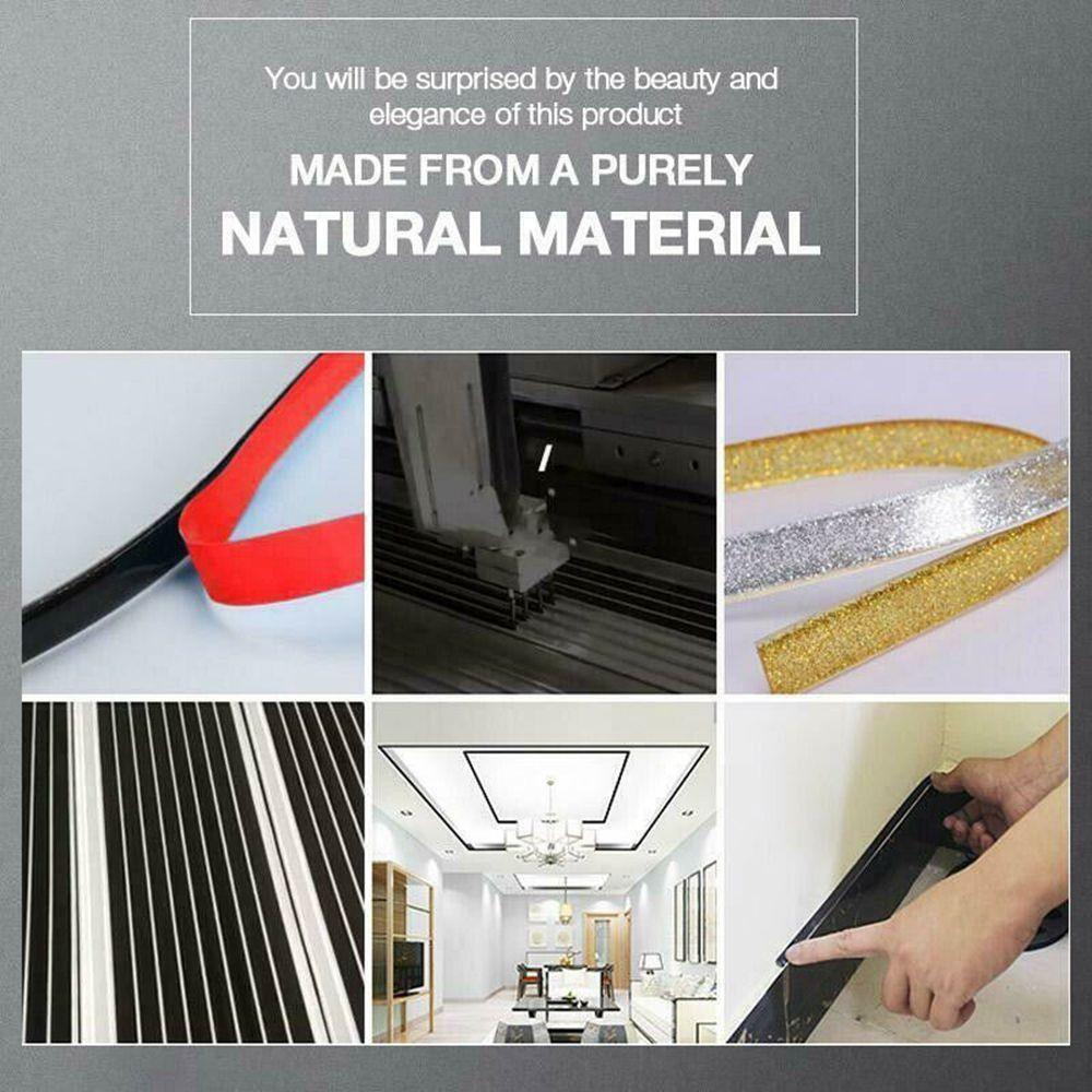 Самоклеящаяся наклейка для швов пола Водонепроницаемая лента для зазоров 2024 Красота керамической плитки Гостиная