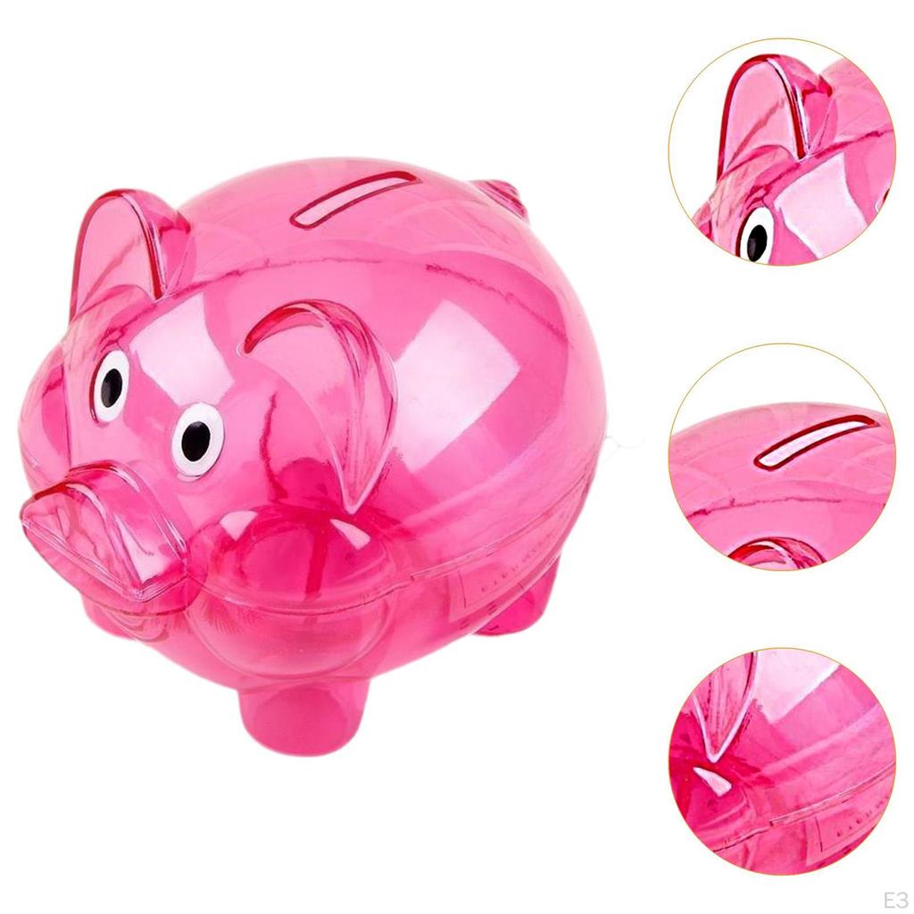Свинья Копилка Настольный Органайзер Милая Фигурка Деньги Экономия Коробка Для Ребенка