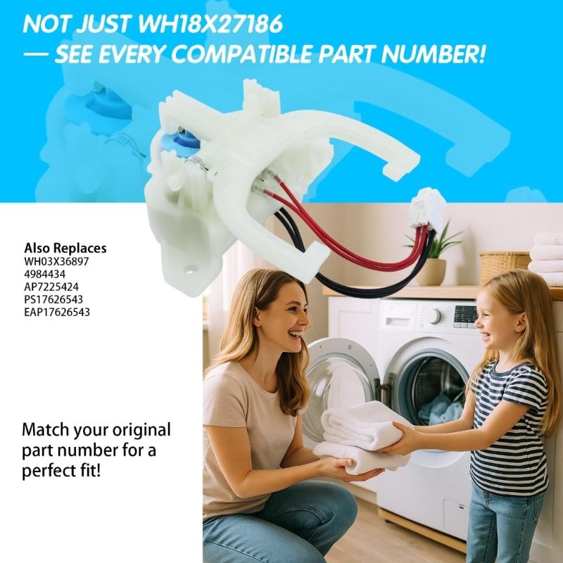 Robust Plastic Housing Clutch Separator Switches Actuator Quickly Fit Design for Broad Washing Machine Compatibility