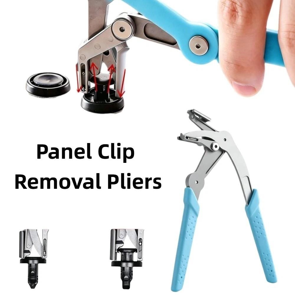 Durable Bottom Buckle Trim Removal Tool Anti-Slip Grip Car Clamping Pliers Automotive Upholstery