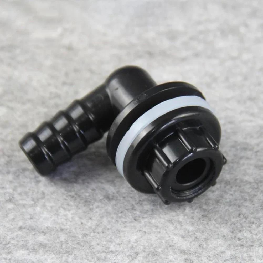 3/8" To 14mm Elbow Connector Hose Nozzle For Water Tank Fish Tank Hose Joints Aquatic Pet Irrigation Water Pipe Drain Connectors