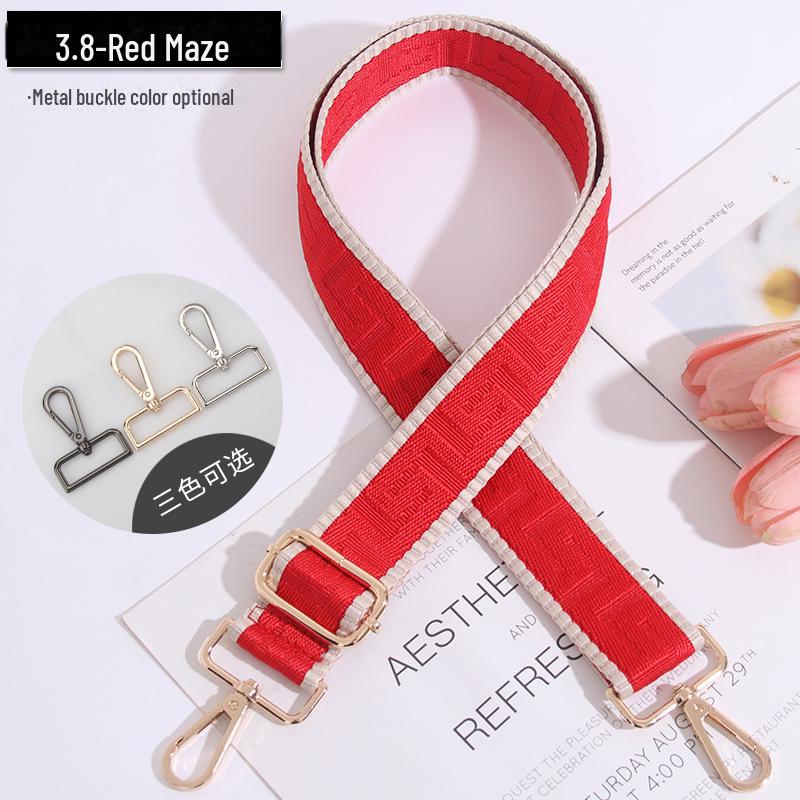 Регулируемый ремень для сумки через плечо в полоску – универсальный, широкий сменный ремень