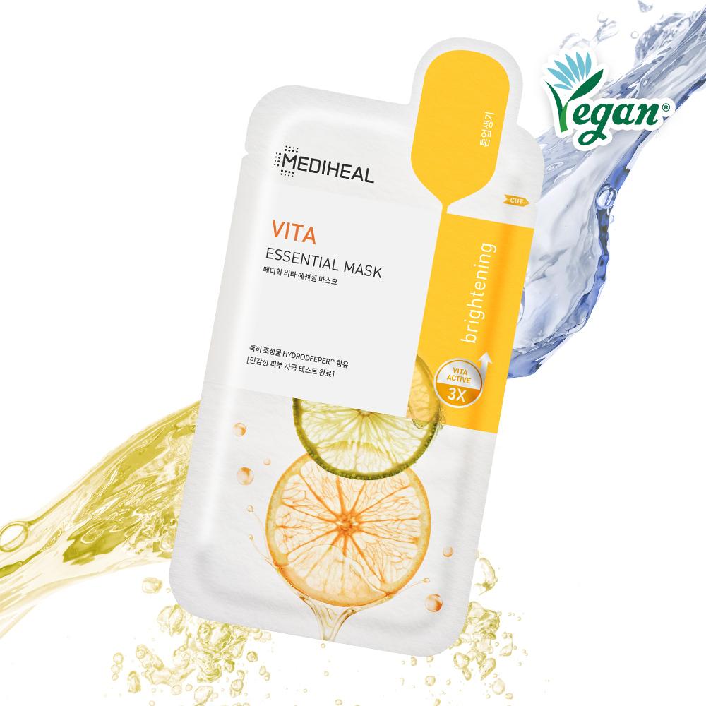 Mediheal Essential Mask Pack 2+2 Sheets, 4 Types, Choose 1