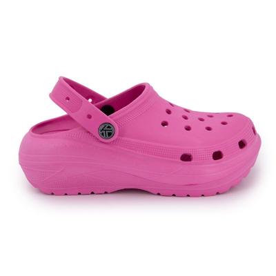 Сабо резиновые на платформе Женский