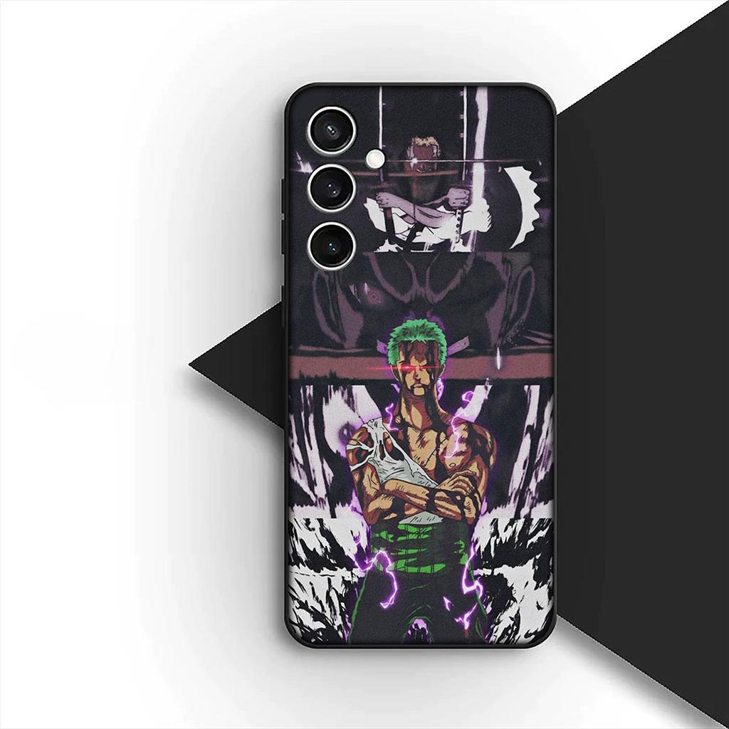 Cover for Samsung Galaxy S24 S25 S23 FE Ultra Plus S7 Edge S25+ S23+ A56 5G Phone Case Nico Robin Roronoa Zoro One Luffy Pieces