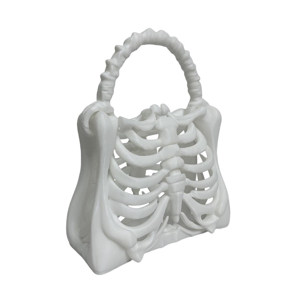 Сумка Череп на Хэллоуин Новинка Женская Девичья Панк Хип-хоп Ужасы Сумка Скелет Смешная Сумка с 3D Принтом Домашний Костюм Вечеринка Украшение