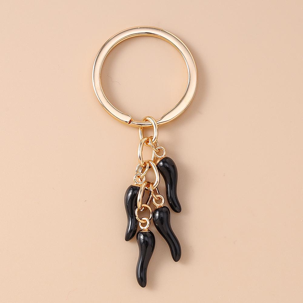 Cute Simulation Chili Keychain Women Girls Pepper Key Ring Pendants for Handbag Decor DIY Handmade Key Chain Jewelry Gifts