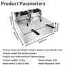 Коммерческая электрическая двойная фритюрница 6 л + 6 л цилиндрическая фритюрница жареная курица фри оборудование закуски фаст-фуд масляная фритюрница 110 В