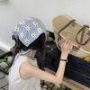 Винтажный французский вязаный крючком платок на голову для женщин - Художественная летняя повязка на волосы