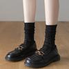 (1+1) See-through Daisy Long Mesh Socks Flower Lace Socks