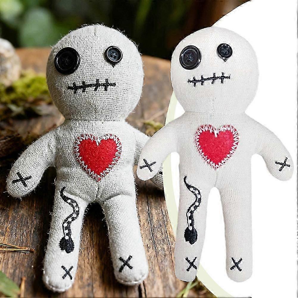 Voodoo Doll Creative Cartoon Plush Toy Halloween Voodoo Doll Cute Stuffed Doll Gifts for Kids Adultszz55