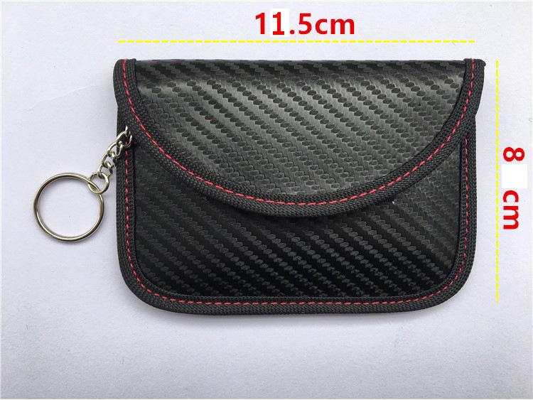 2024 Карбоновый защитный чехол для автомобильного ключа с защитой RFID