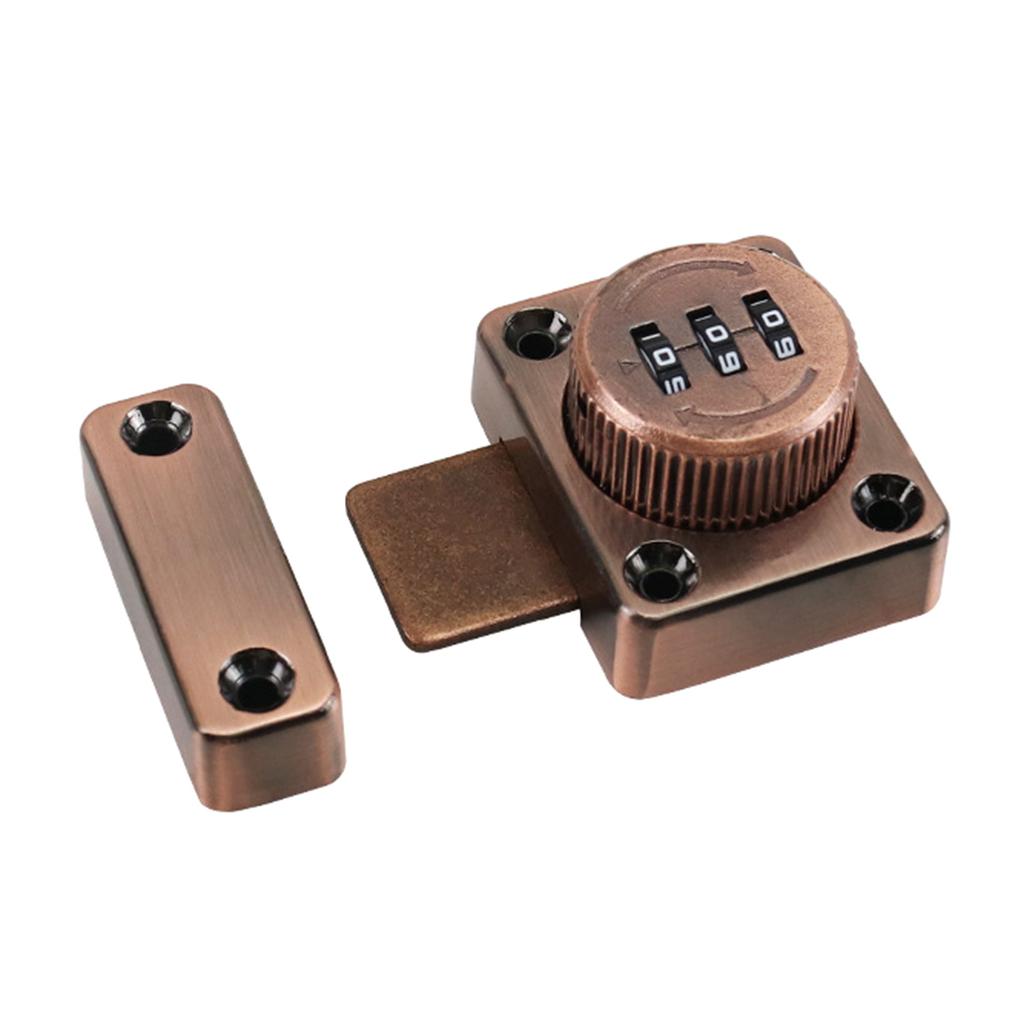 Замок для шкафа из цинкового сплава, трехзначный кодовый замок для шкафа, запирающиеся шкафчики, замок без ключа, замок с паролем, поворотные защелки