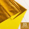 100*155 см Высокоэластичная мягкая ткань спандекс с эффектом мокрого блеска, золотистая бронзовая четырехсторонняя эластичная ткань для сценического костюма для косплея, платья