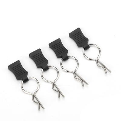 1Celsius5 1Celsius8 RC Car Body Clip Pin Fixing Bracket Set Accessory Parts Fit for (Black )