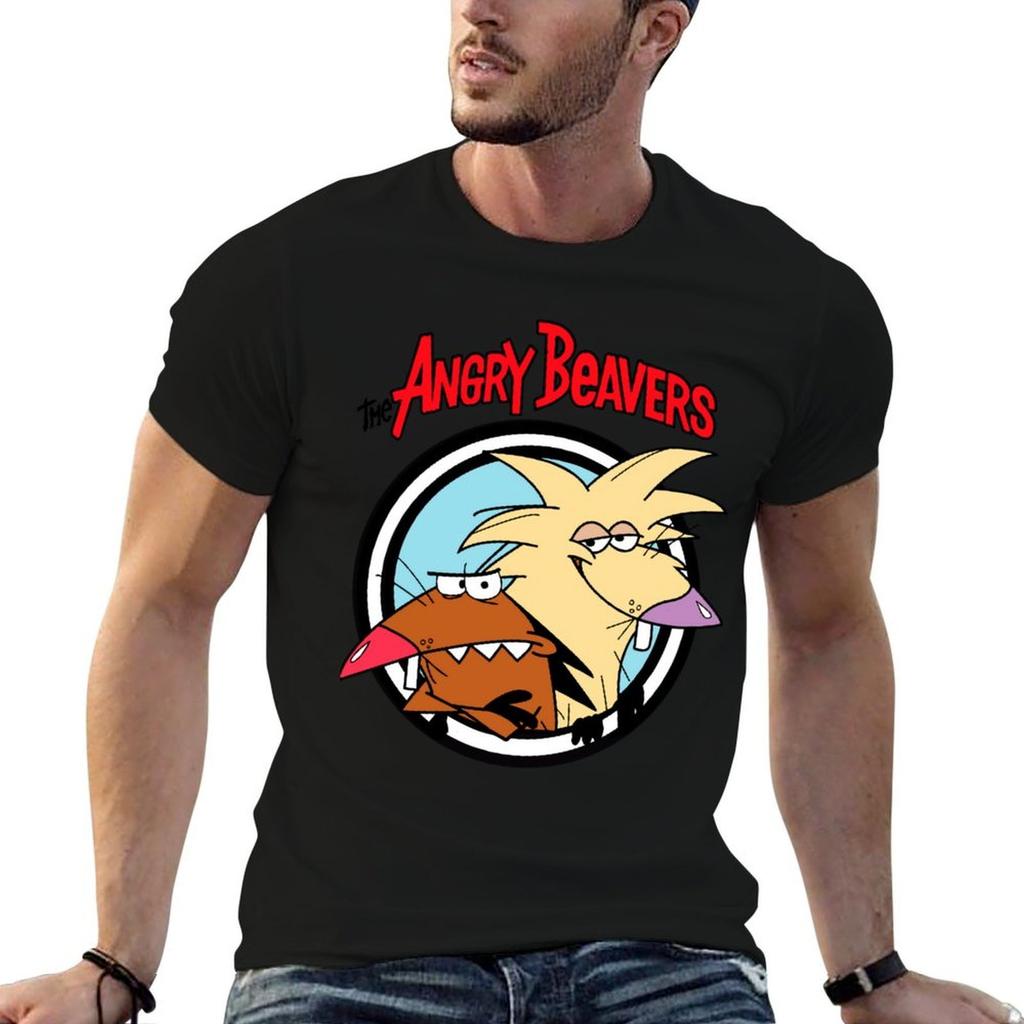 Birthday Gifts Angry Cartoon Tv Series Beavers Awesome For Music Fans Tshirt