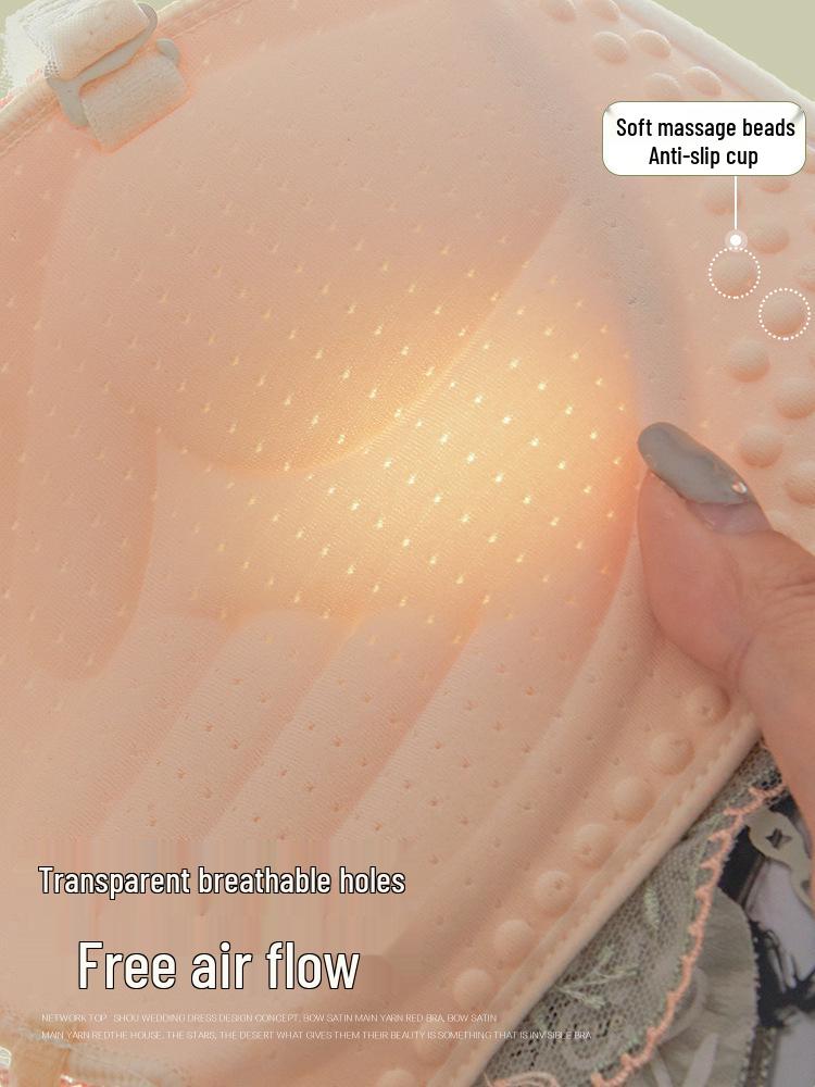 Кружевной пуш-ап комплект для маленькой груди - Без косточек, регулируемый, бесшовный