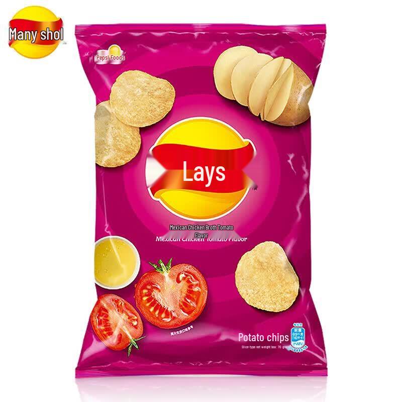 Lay's Картофельные чипсы со вкусом помидора и огурца