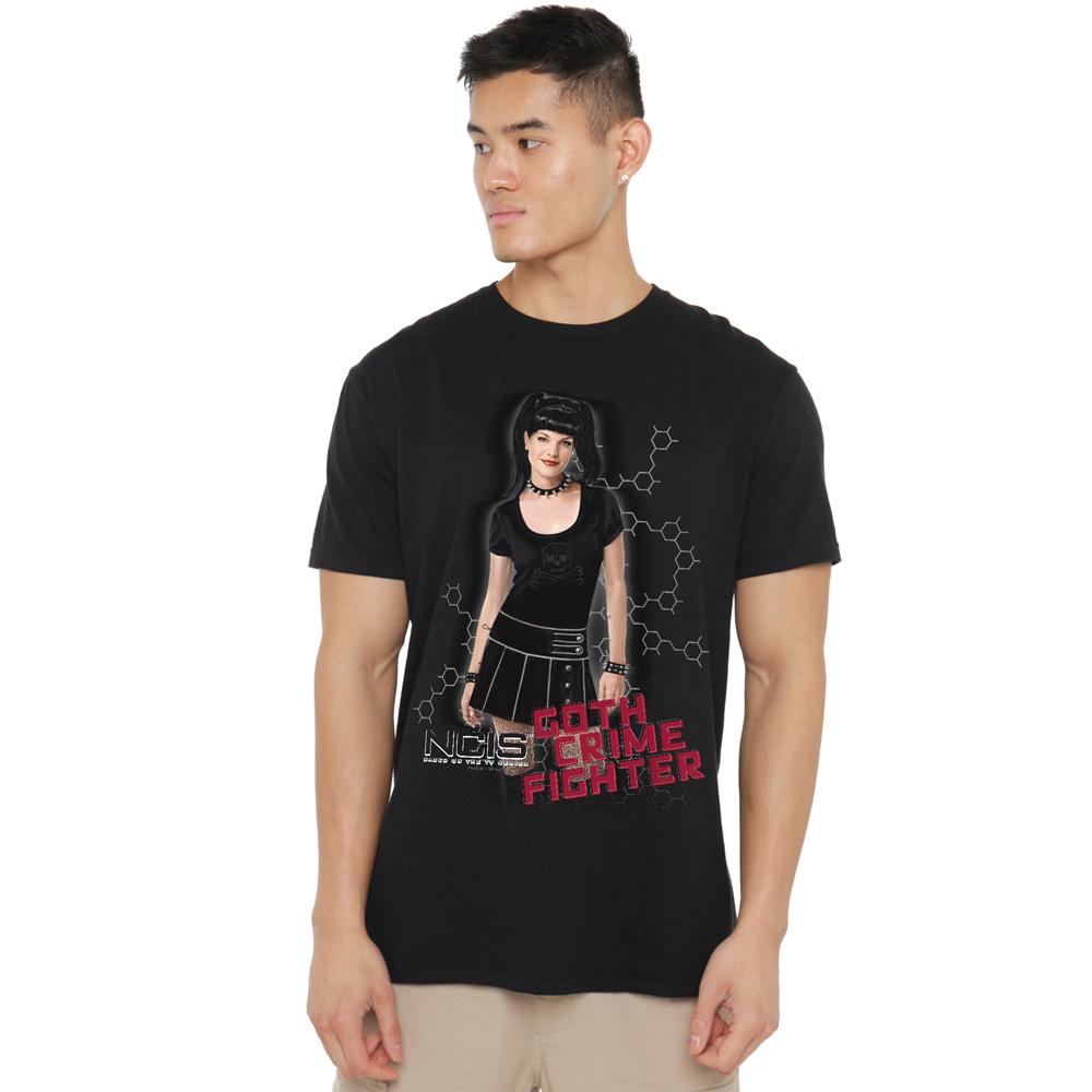 NCIS Mens Goth Crime Fighter T-Shirt