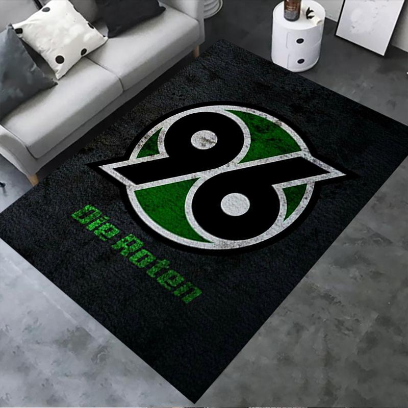 2025 New Hannover 96 Carpet Rug for Living Room Bedroom Home Sofa Decoration,Kids play Non-slip Floor Mat58