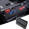Diceevil Car Seat Gap Car Storage Car Seat Side Pocket Gap Storage Box с USB-кабелем Car Side Car Storage Мелкие предметы Легко в машине Удобный кожаный