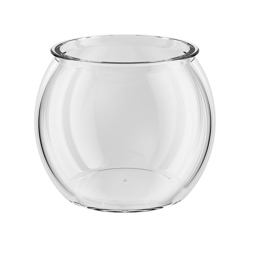 Plastic Desktop Fish Tank Ultra Clear Desktop Small Aquarium Round Fish Bowl Desktop Decoration