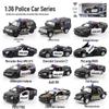 1:36 Special Police Alloy Toy Car Model Set