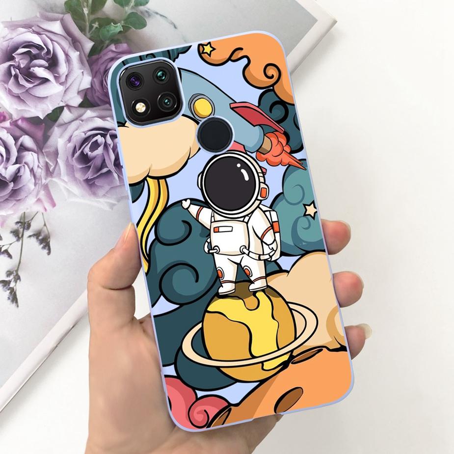 Чехол для Xiaomi Redmi 9C Милый Модный Мультяшный Чехол Мягкий Силиконовый Чехол для Телефона Для Xiaomi Redmi 9C NFC Redmi9C Чехол 6.53'' Бампер