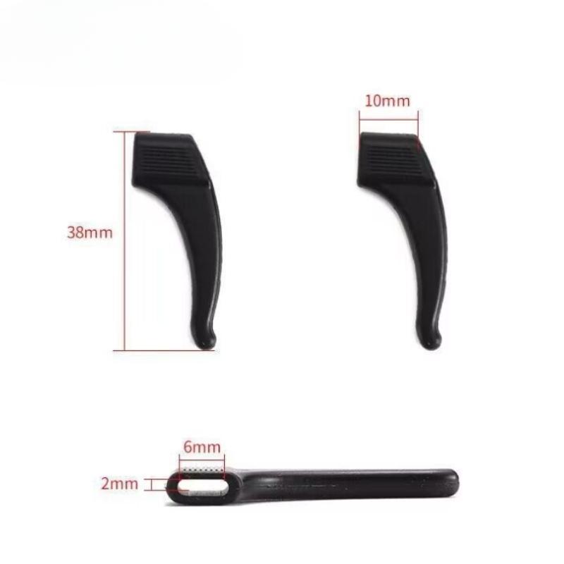 1/5/10 пар противоскользящих очков, заушников, держателей для очков, силиконовых держателей для заушников