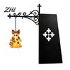 Cute Cartoon Ghost Decorations Halloween Library Lantern, Decorative Bookshelf Lamp, Patchwork Battery Operated Party Lights Light with Witch
