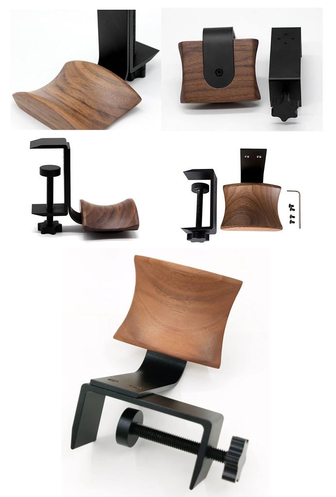 Новые наушники FTBOL, деревянные вешалки для наушников, сверлильные роскошные ПК-игры, емкость для хранения, в комплекте, повредите подставку [Популярное поступление],