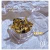 Japanese Nail Art Shiny Gold Foil Flakes Ultra Thin Decorations