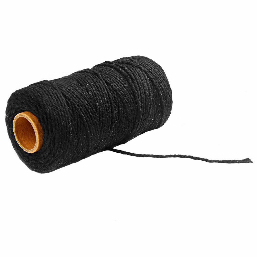 Multicolor 100m Long/100Yard Crafts Macrame DIY Twisted Cord Cotton Rope Home Textiles Linen String