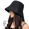 Bucket Hat for Large Sun UV UV Bucket Hat for Small Cute [INSOCUT] Women, Black, Size, Protection, Protection, Deep, Stylish, Black, Protection, 60cm,