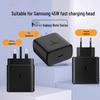 Сверхбыстрое зарядное устройство PD45W, совместимое с Samsung, стандарт UK/EU/US