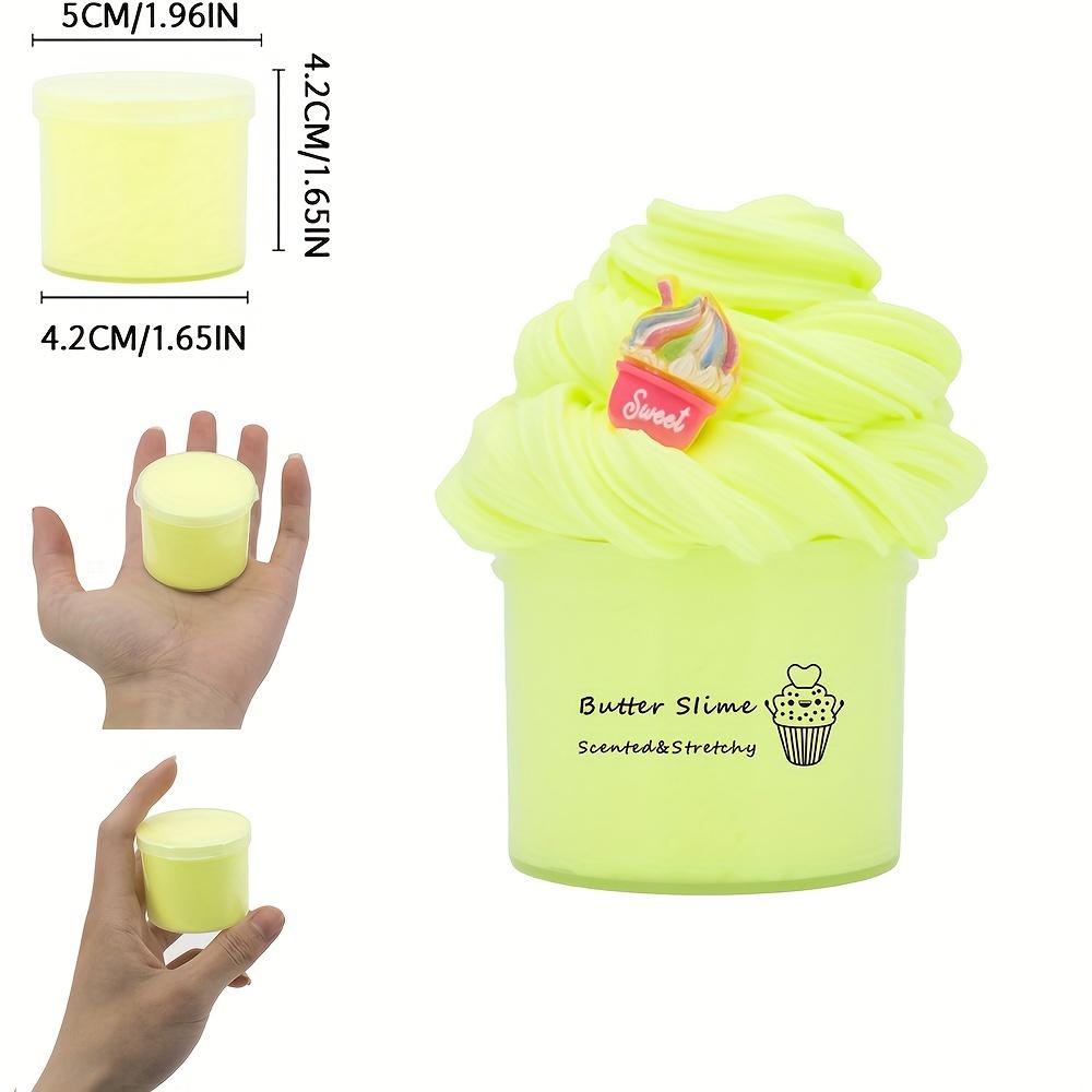 70 мл набор пушистых слаймов, ароматная масляная слизь, супер мягкая, нелипкая, эластичная полимерная слизь, подвески, игрушки, сувениры на день рождения, подарки