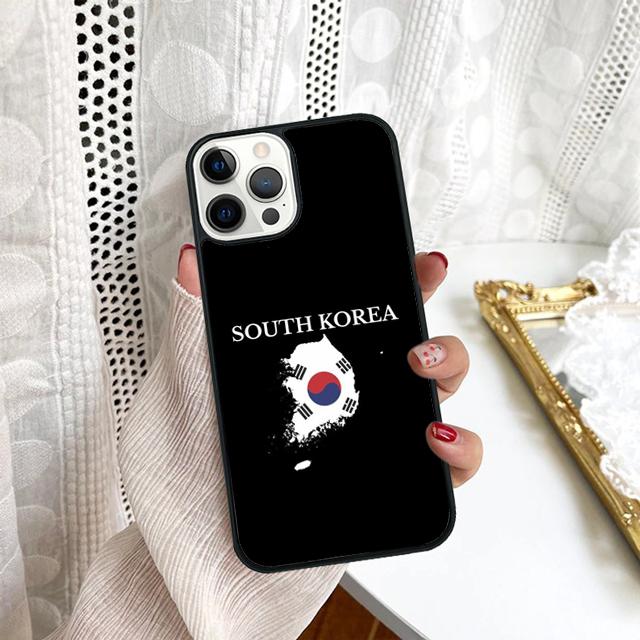 Чехол для телефона с флагом Южной Кореи для Samsung Galaxy S10 S22 S23 S24 Note 10 20 Lite S20 Plus S21 Ultra Задняя крышка