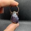 Bulk Natural Gemstone Pendant Antique Bronze Plating DIY Necklace Featuring Soldered Crystal Amethyst Rose Quartz