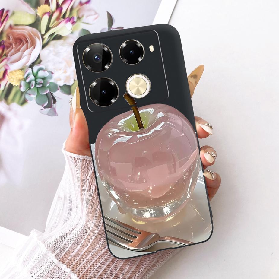 For Infinix Note 40 40X 5G Case X6852 New Butterfly Painted Cover Soft Silicone Case For Infinix Note 40 Pro Plus Note40 X Shell