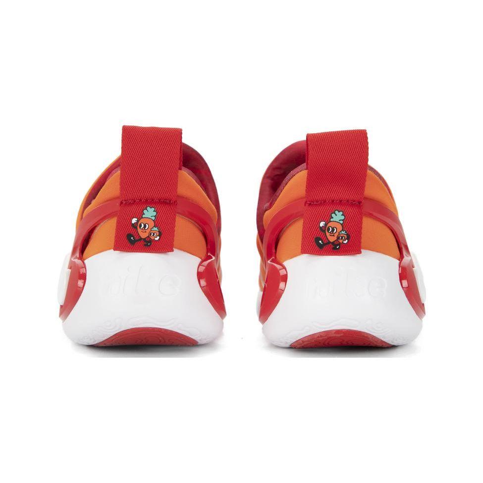 Nike Dynamo GO SE PS Rabbit - защитные оранжевые детские кроссовки белые FD4633-811