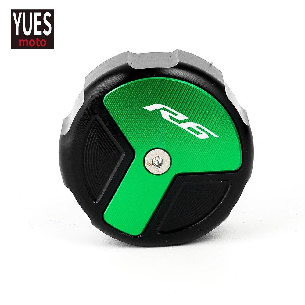 Аксессуары для мотоциклов, задняя крышка резервуара тормозной жидкости, масляная крышка, новая для YAMAHA R6 YZF R6 2000-2018