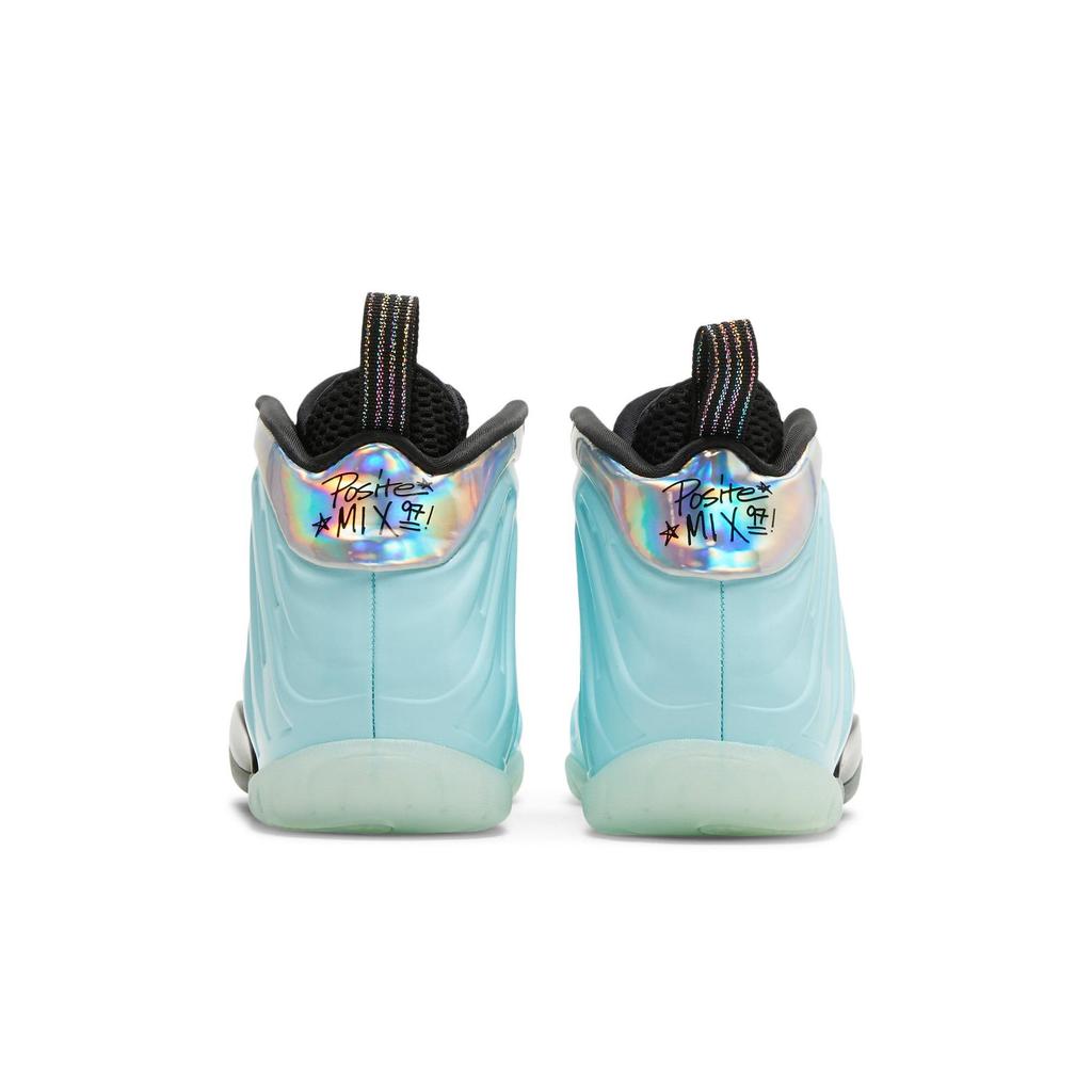 Nike Little Posite One Grade School 'Mixtape' (Unisex) Copa / Summit White / Black / Fusion Red Kids' Basketball Shoes DH6490 400