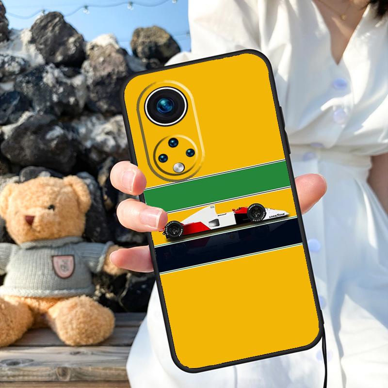 Чехол Ayrton Senna F1 для Honor X8a X9a X6a X7a X6 X7 X8 X9 X9b X8b Honor 70 50 90 Lite Magic 5 6 Pro
