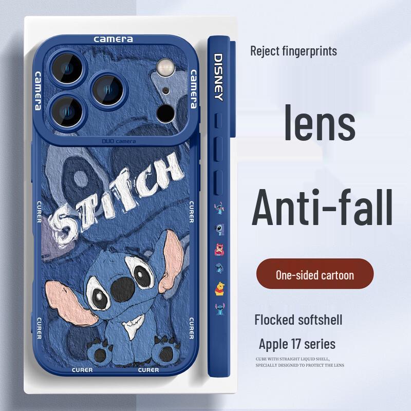 Мультяшный противоударный мягкий силиконовый чехол для iPhone с полной защитой объектива