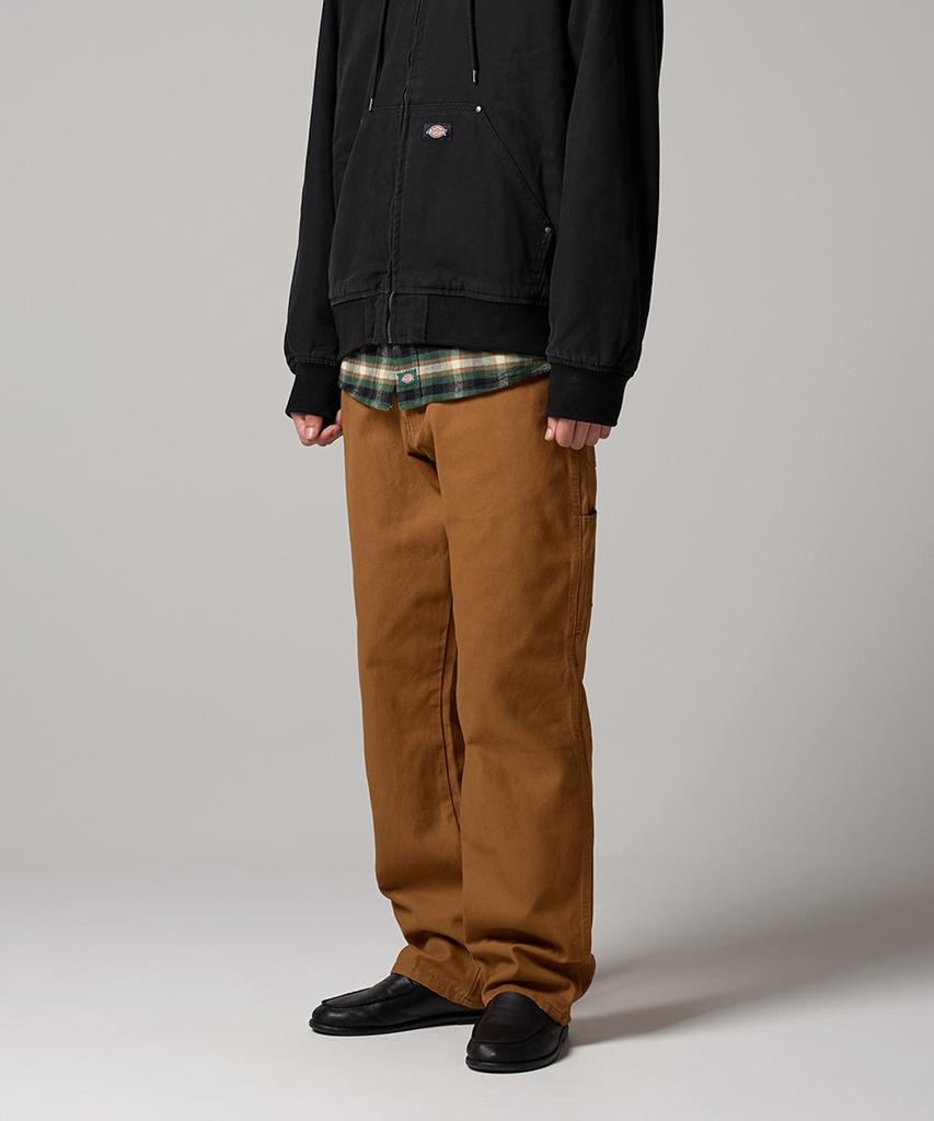 Dickies Шлифованные рабочие брюки из утиной ткани Коричневая утиная ткань