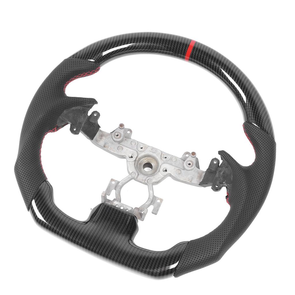 Hydro Dip Carbon Fiber Look Steering Wheel Stylish Ergonomic Steering Wheel Replacement for Infiniti G35 G37 G25 Q40